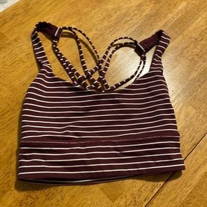Free to be long line bra lululemon